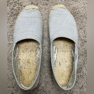 🤍Soludos • The Original Espadrille grayish/white • 7 US/37 EU